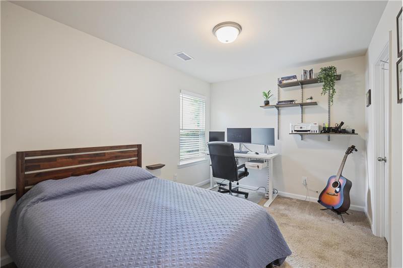 4th bedroom on upper level