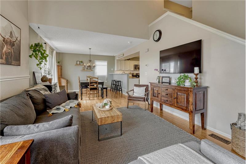 Spacious Great Room that flows easily into the Dining Area and Kitchen, great for entertaining family and friends.