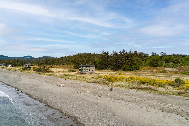 Another View of the beach and property looking North East.