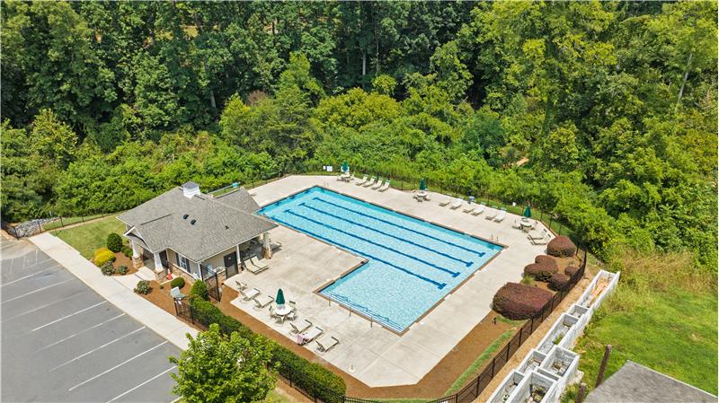 Prestwick community pool and cabana