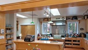 Kitchen in the Common House (picture from community website)