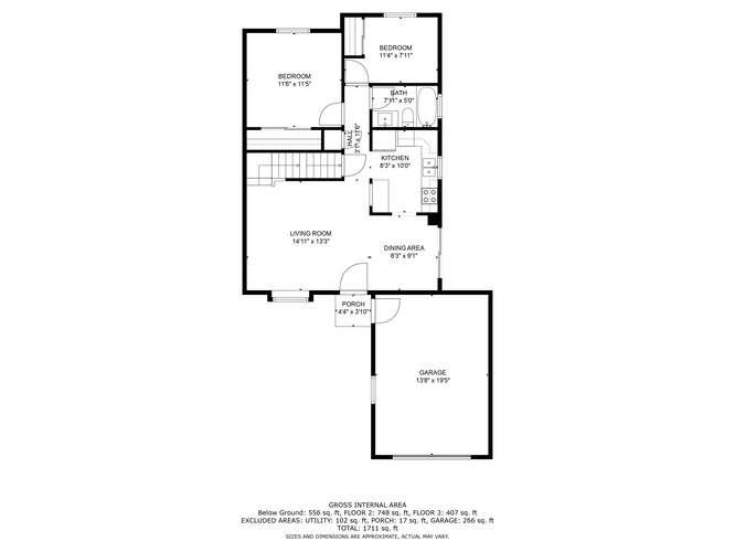 Main Level Floor Plan