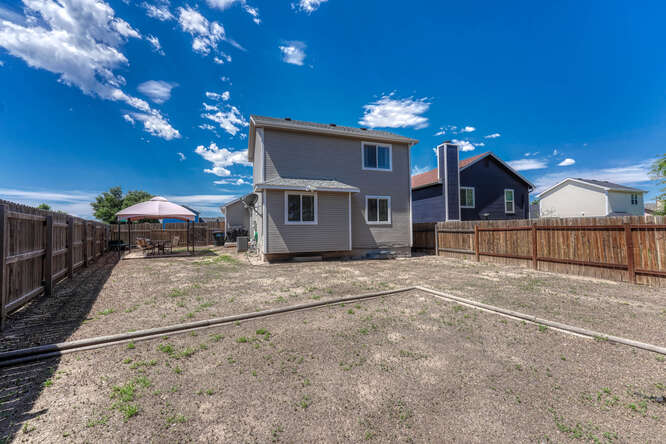 Fenced Backyard