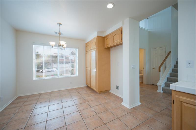 Breakfast Area in Kitchen