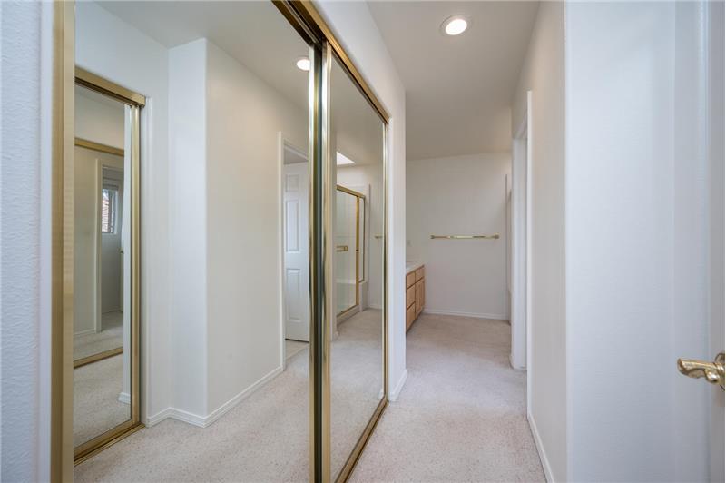 Upstairs Master Closet