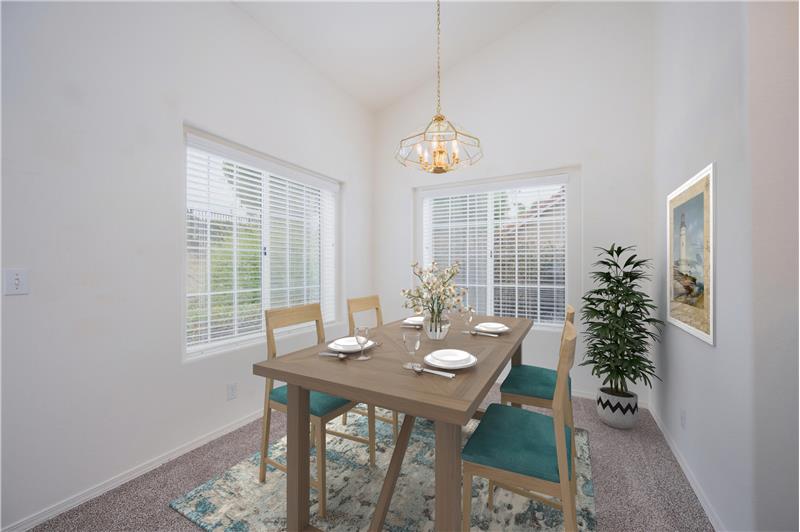 Dining Area - virtually staged