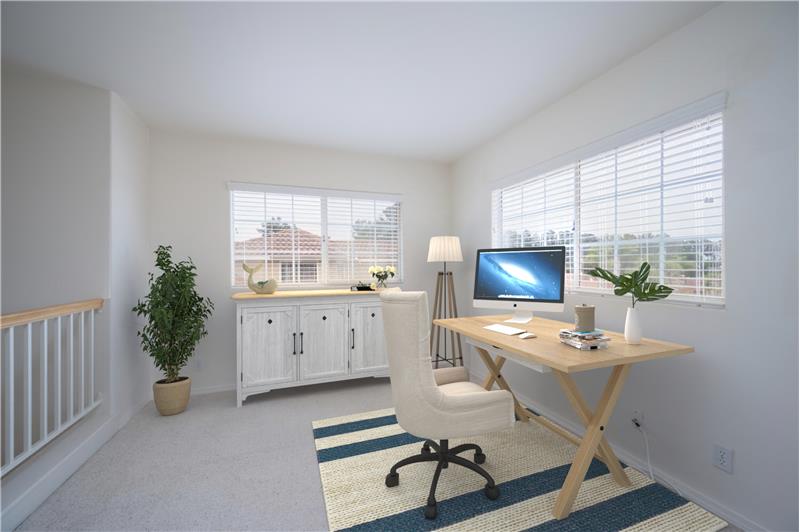 Loft - virtually staged