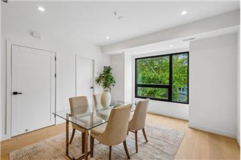 Bright and spacious dining room featuring beautiful southern natural light.