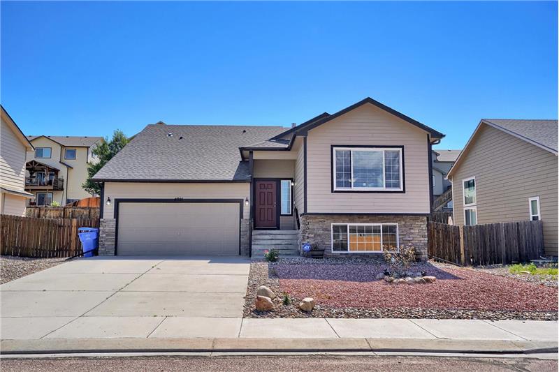 Beautiful, 5BR, 4BA, multi-level home with spectacular Pikes Peak and mountain views