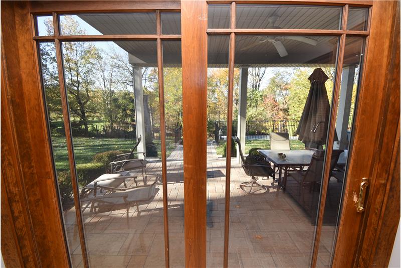 Walk Out Basement To Paver Patio