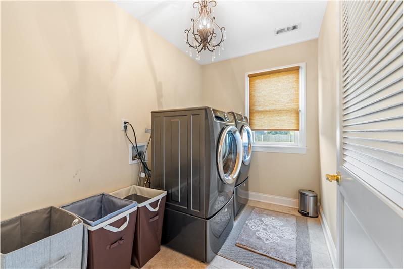 Upstairs Laundry Room