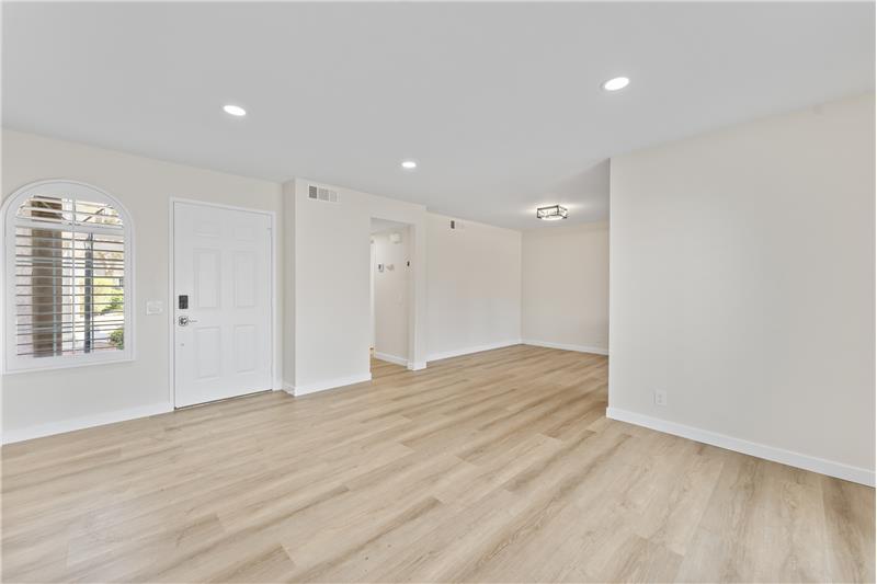 Across living Toward Front Door