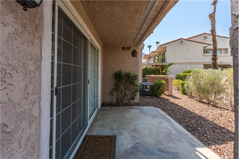 Patio Off Living Room