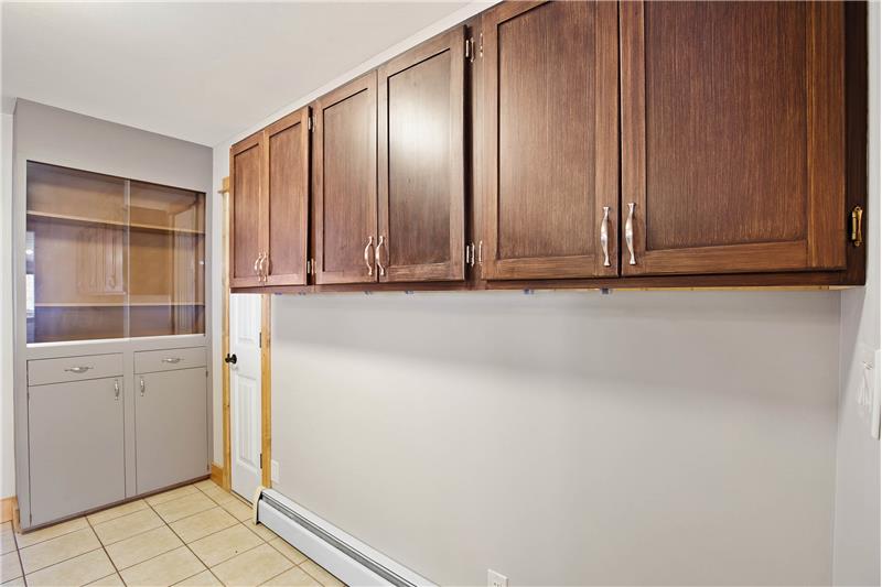 Pantry and additional cabinet storage