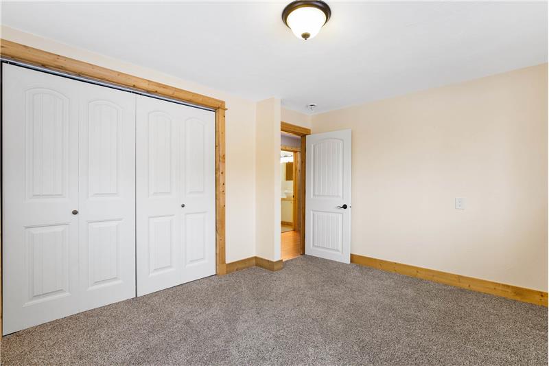 Large closet in bedroom 2