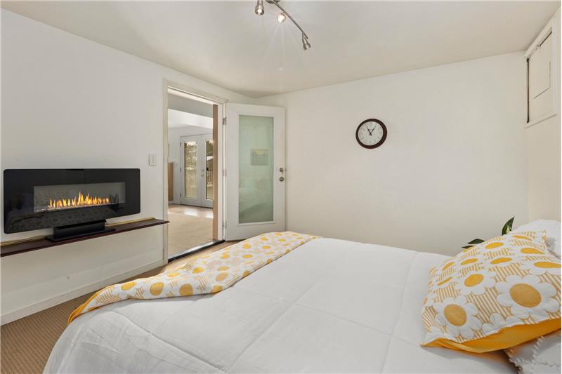 Third bedroom downstairs.