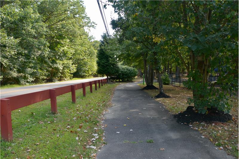 walking / biking trail