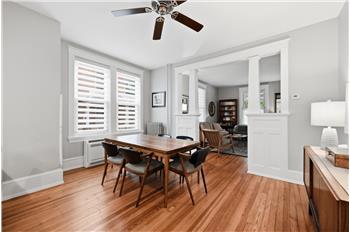 Electric mini-splits heat and cool all levels of this home
