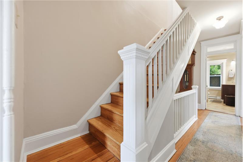 Wood floors throughout