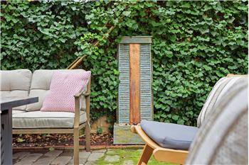 Water feature to complete the backyard oasis
