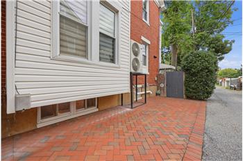 Coveted off street parking space