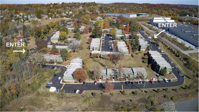 519 Meadowview Lane Aerial View