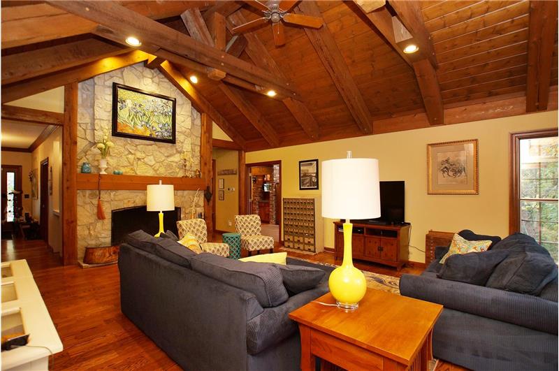 Warm and inviting Great room