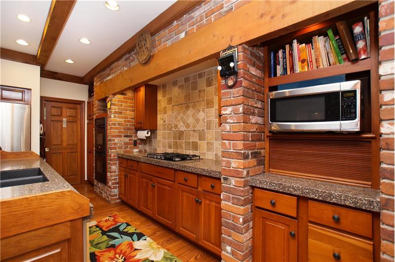 Custom cabinets in Kitchen