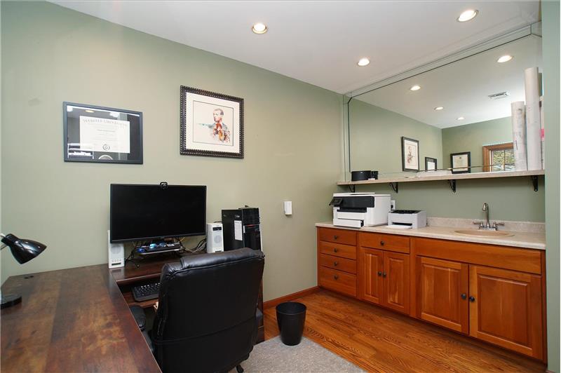 Office with storage space