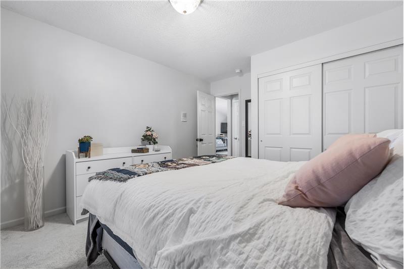 Bedroom #2 double closet