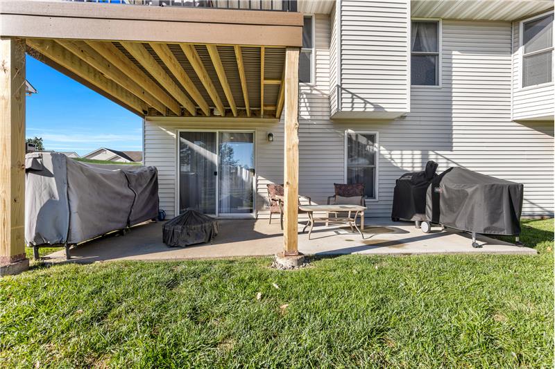 20 x 10 concrete Patio