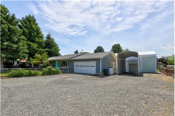 One level 3 bedroom 2 bath home with RV parking