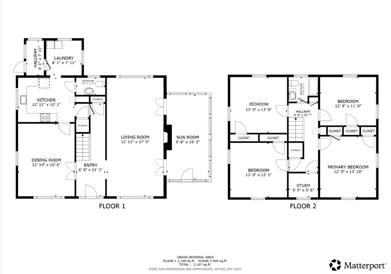 524 Woodside - Floor Plan 