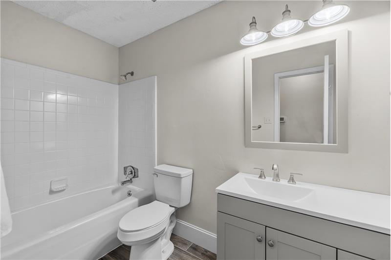 Updated full bath