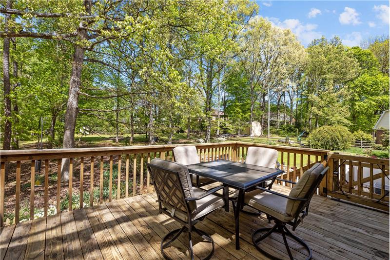 Ideal for al fresco dining