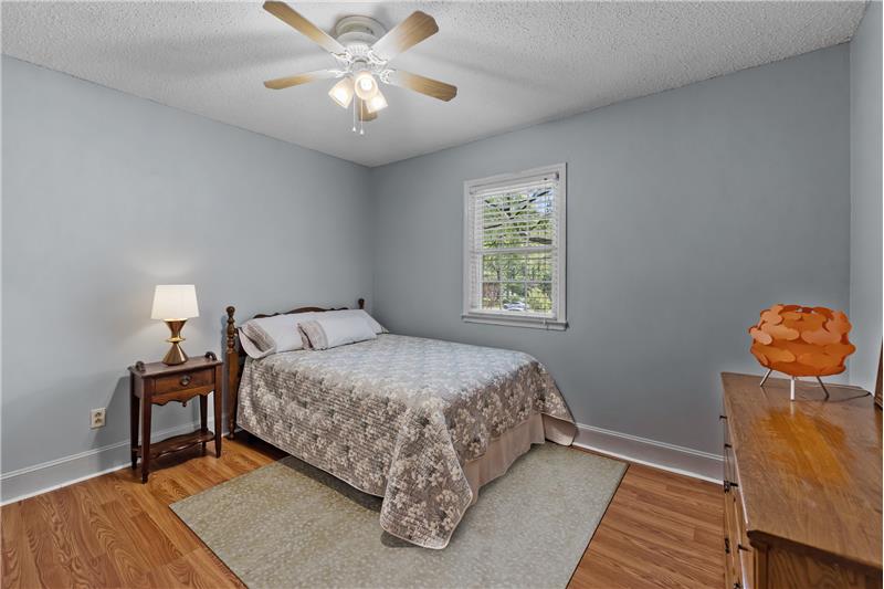 One of three additional bedrooms