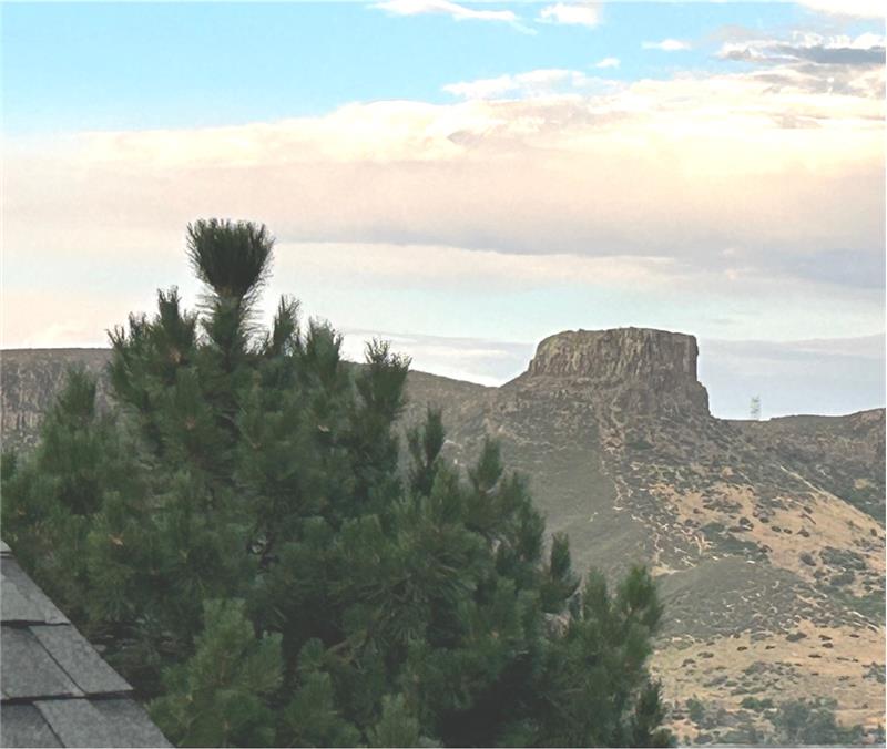 South Table Mountain viewed from Primary Bedroom