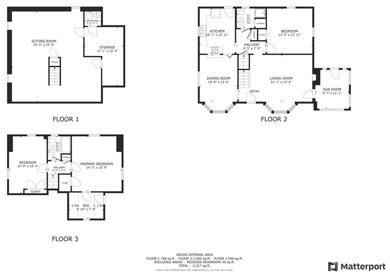 533 W Wayne Avenue Floorplan