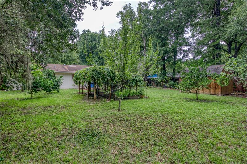 .46 Acres Fenced Backyard