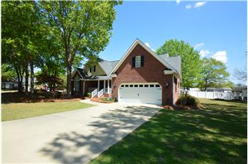 All brick, front entry garage