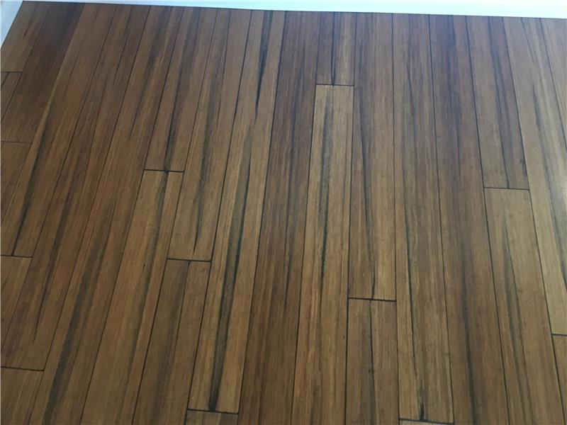 Engineered, woven strand, bamboo flooring