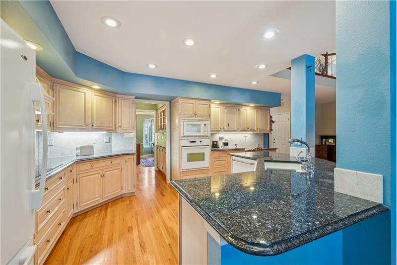 Slab granite countertops