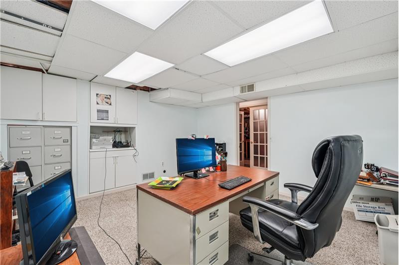 Basement office