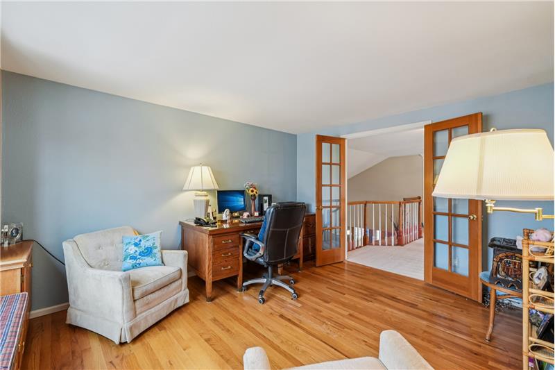 Reverse view of upstairs office