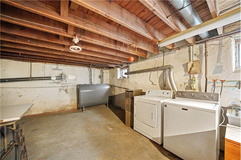 545 Richards Road Basement Laundry