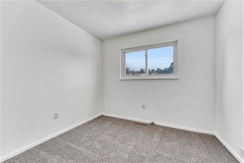 Upper Level Bedroom #2 with New Carpet