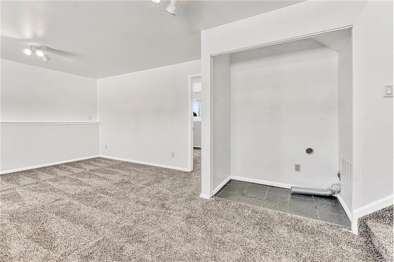 Lower Level Laundry Closet