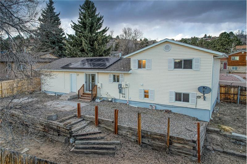Aerial View of the Backyard