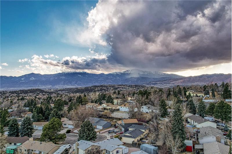 Aerial View of the Neighborhood at Beautiful Mtn Views