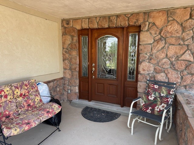 Covered porch
